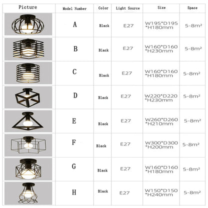 Mariana Led Ceiling Lamp