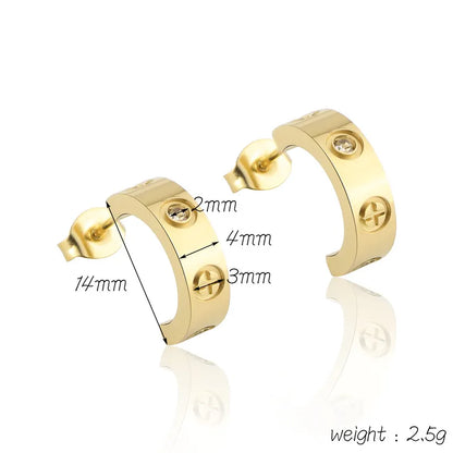 Ladies Classic Luxury  Earrings