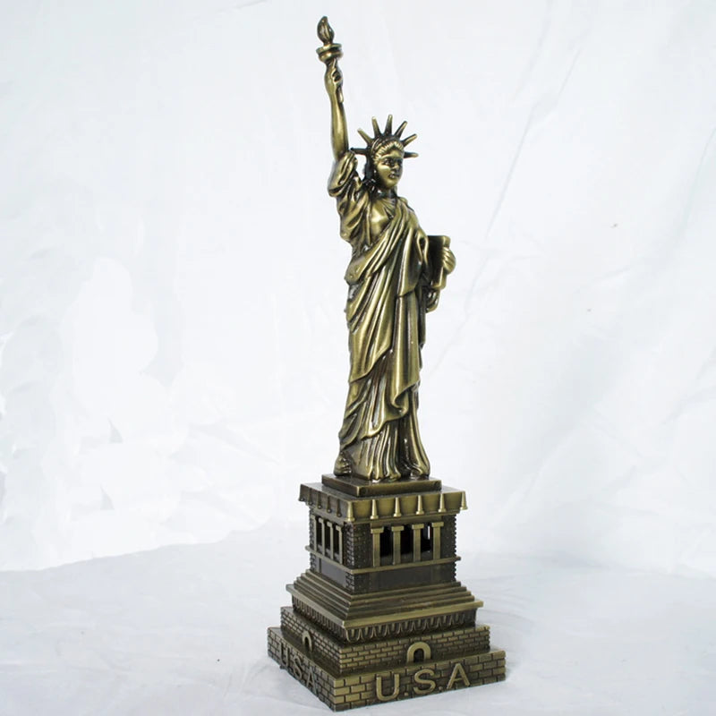 USA Statue of Liberty Metal Decoration Souvenirs