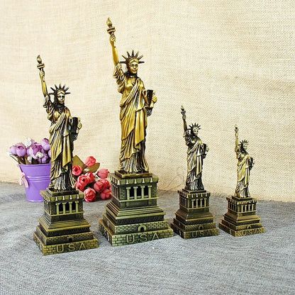 USA Statue of Liberty Metal Decoration Souvenirs