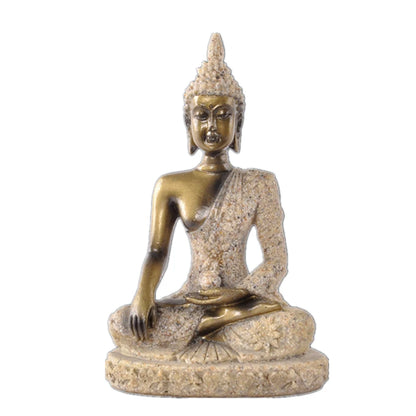 Sandstone Buddha Statue Home Decoration