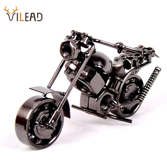 Handmade Iron Motorbike Vintage Home Decoration