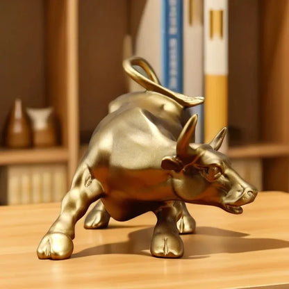 Resin Decoration Bull Ornament