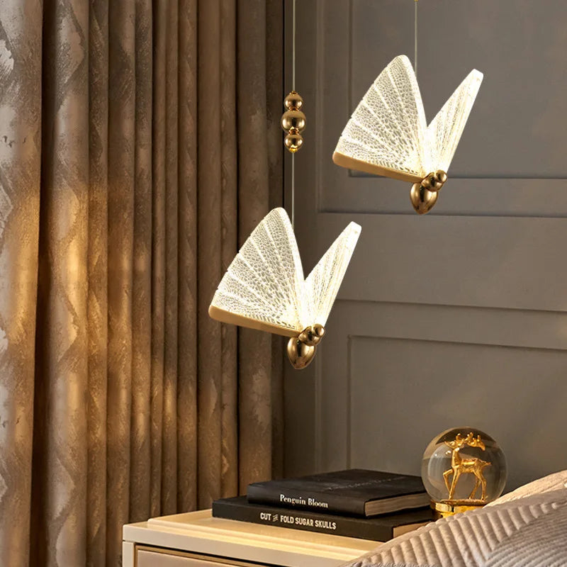 Luxury Modern Butterfly Wall Lamp