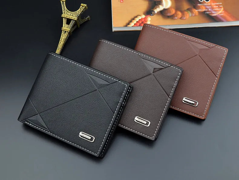 Men Synthetic Leather Wallets