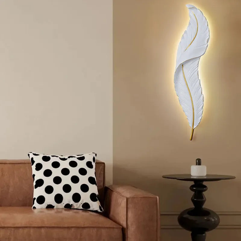 Monark Feather Led Light Wall