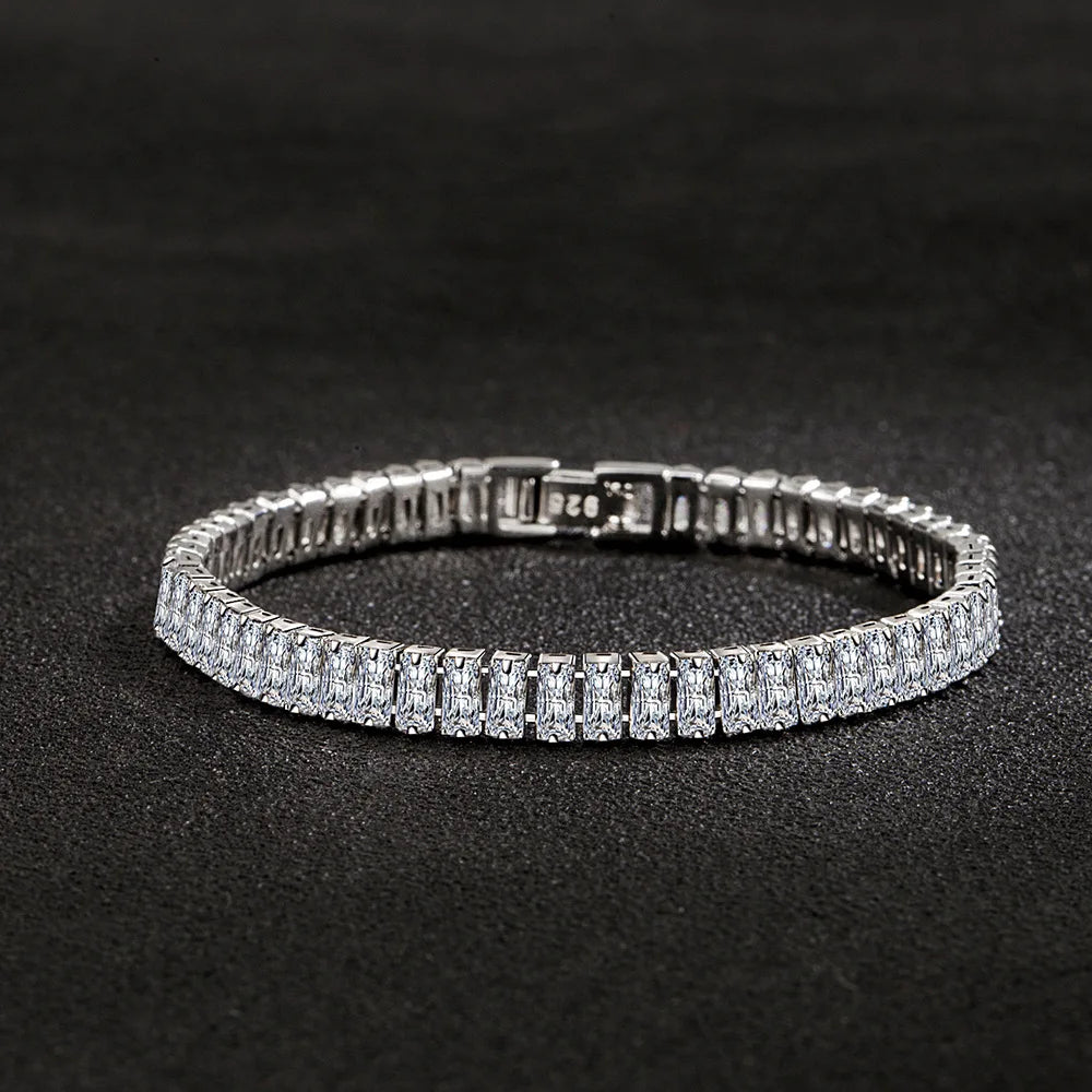 925 Sterling Silver Zircon Bracelet