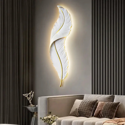 Monark Feather Led Light Wall