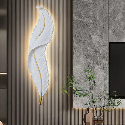 Monark Feather Led Light Wall