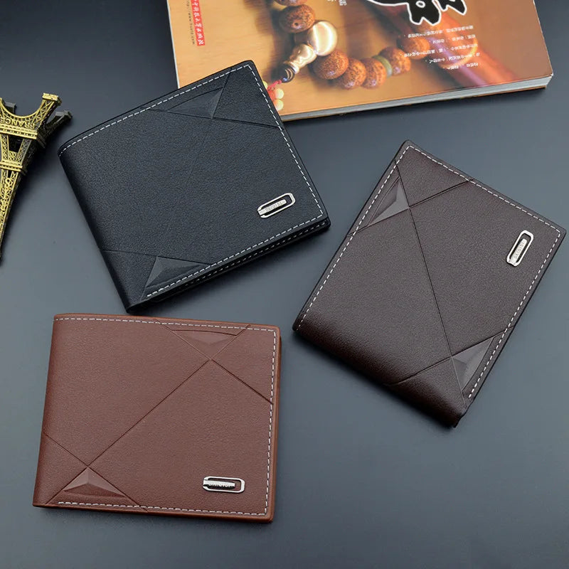 Men Synthetic Leather Wallets