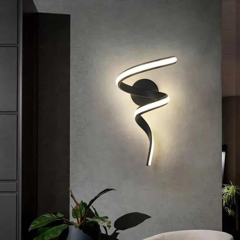 Monark Spiral Led Wall Lamp