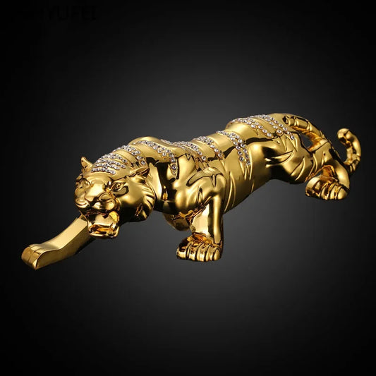 Home Office Decoration Metal Tiger