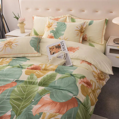 Tropical Cotton Soft Bedding Set