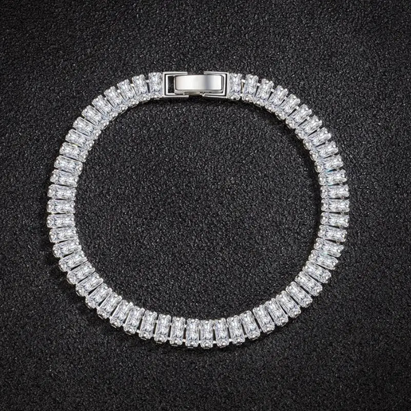 925 Sterling Silver Zircon Bracelet