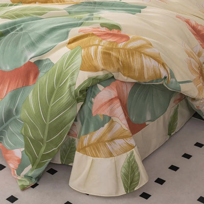 Tropical Cotton Soft Bedding Set