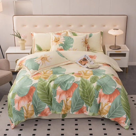 Tropical Cotton Soft Bedding Set
