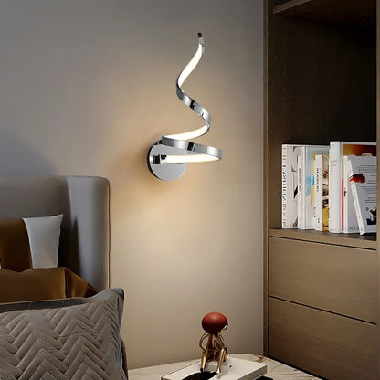 Monark Spiral Led Wall Lamp