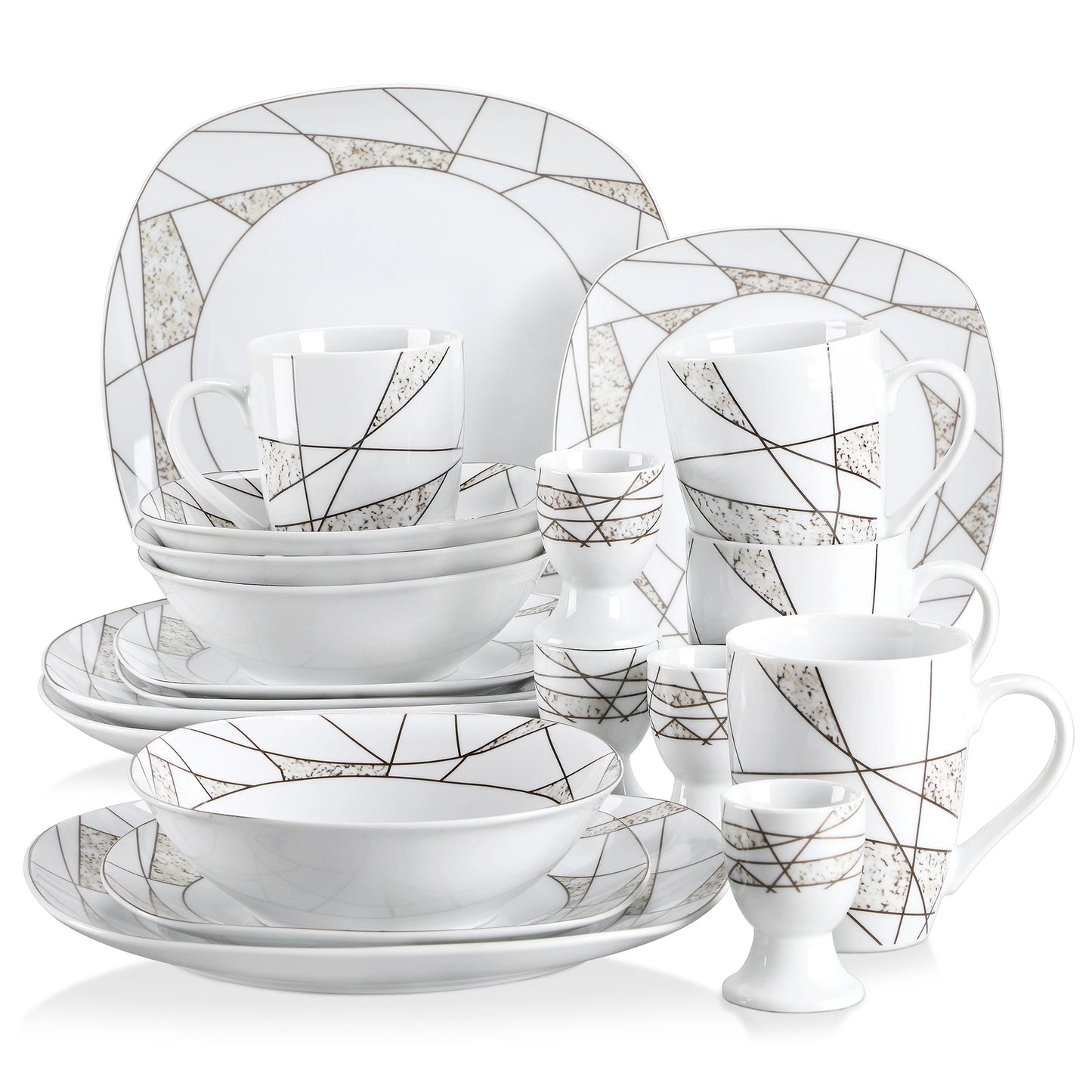 Serena Porcelain Dinnerware Set