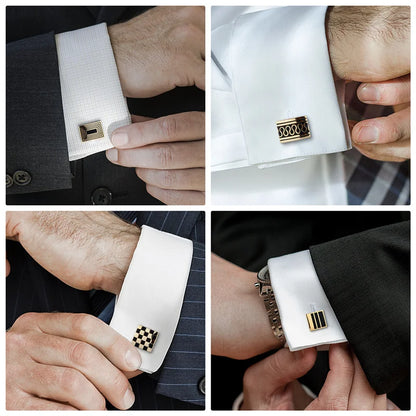 Men's 4 Pairs Cufflinks